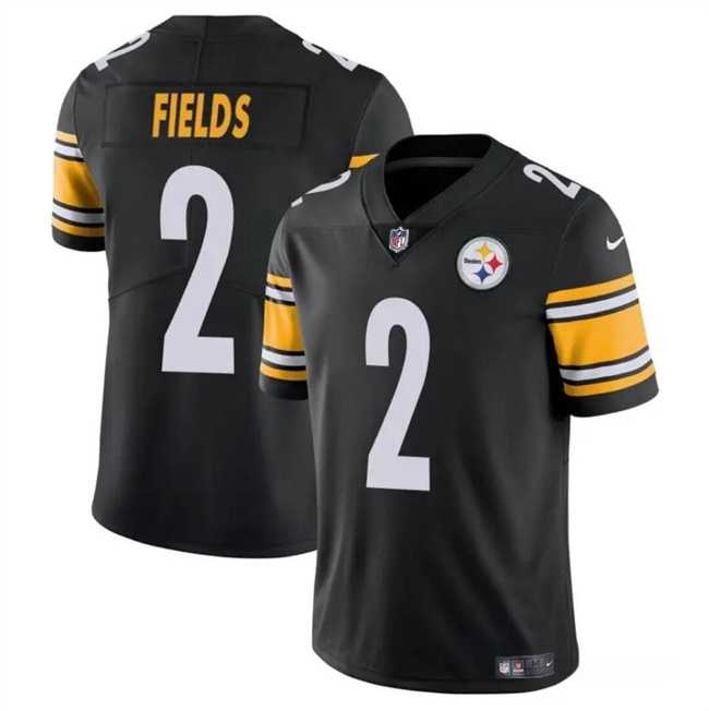 Men & Women & Youth Pittsburgh Steelers #2 Justin Fields Black Vapor Untouchable Limited Football Stitched Jersey,We sell and wholesale Men & Women & Youth Pittsburgh Steelers #2 Justin Fields Black Vapor Untouchable Limited Football Stitched Jersey on line form chian!